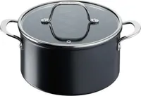 Kochtopf Tefal Induktion Jamie Oliver Glasdeckel 24cm Antihaft