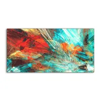 Coloray Obrázek vytištěný na plátně 120x60cm Nástěnné umění na plátně Malba Obraz na plátně - Abstraktní, akvarel, barevný