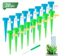 Bewässerungssystem - 20 Stück Automatisch Bewässerung Set, Instellbar Einfaches Zum Gießen,Perfekt für Garten Pflanzen Bewässerung Blumen Gewächshäuser und Urlaub