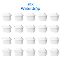 Waterdrop Filtrační patrony, náhradní pro vodní filtr Brita® Maxtra+® Plus, Maxtra Pro® All-in-1 (20)