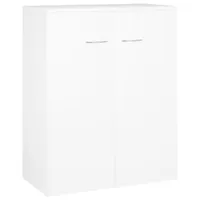 vidaXL Kredens biały 60 x 30 x 75 cm płyta wiórowa