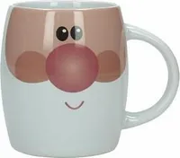 Tognana Becher/Kaffeebecher/Trinkbecher Weihnachtsmann, 400 ml. aus Keramik