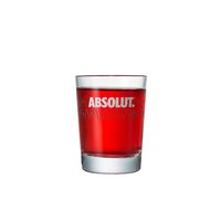 ABSOLUT Shot Glas, Vodkaglas, Schnapsglas, Stamper, Pinnchen, Glas, Transparent, 90346300