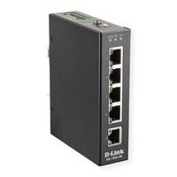 D-Link DIS-100E-5W Industrial Switch 5-Port Unmanaged Layer2 Fast Ethernet