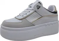 Guess Ridgee Platform Sneaker In White for Women – 4 UK - 37 EU - 6.5 US / White