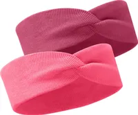 Bubalove | Stirnband | Haarband SET | Baumwolle | 48-52 cm | Rosa, Wassermelone | Haarbänder