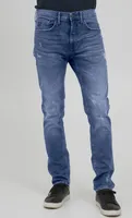 BLEND BHEdgar Herren Jeans Hose Denim mit Stretch und Used-Look Slim Fit
