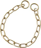 Sprenger Semi-long Links Hundehalsband Golden 39 cm Golden 39 cm
