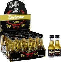 Laumer´s Käsekuchenlikör Minis Thekendisplay (25x0,02l) Miniaturen Käsekuchen Likör 12%vol.