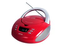 Denver CD-Player & Radio TCU-211B, FM, Extern, 1 Disks, Farbe: Rot