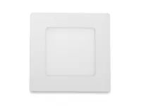 LED Solution Bílý vestavný LED panel hranatý 120 x 120mm 6W Economy+ Barva světla: Denní bílá 104811