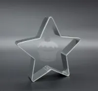 Ausstecher - 5-zackiger Stern 11cm  Smolík Material:: Metal, Farbe:: Silber, Geschirrspülmaschine:: Nein