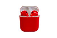 Apple AirPods 2. Generation - Original - mit Ladecase , Bluetooth ,Custom Cherry Red Rot