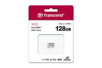 Transcend microSDXC 300S-A 128GB Class 10 UHS-I U3 V30 A1