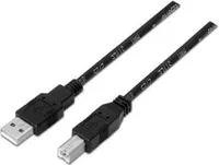 Aisens - kabel USB 2.0 pro tiskárny, typ a/m-b/m, černý, 4,5 m