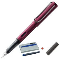 LAMY AL-Star Füllfederhalter Violett 025 F-Spitze + Gratis T10 Blau Patrone