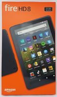 Amazon Fire HD 8 Tablet 2020 mit Alexa 20,32cm (8 Zoll) HD-Display 32 GB mit Spezialangeboten, Schwarz, generalüberholt