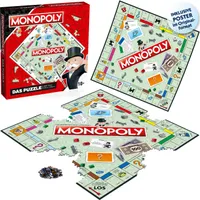 Puzzle Monopoly No. 9 (original Monopoly Brett), 1000 Teile