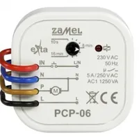 Przekaźnik czasowy do sterowania wentylatorem podtynkowym 5A 230V AC PCP-06 Exta Zamel