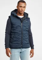 SOLID SDAtsu Herren Weste Steppweste Outdoor Weste mit Kapuze