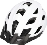 Fischer Fahrradhelm Urban Plus Atlanta L/XL weiß schwarz