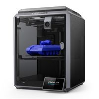 Creality K1 3D Drucker, 600 mm/s Hochgeschwindigkeit, Dual-Lüfter-Kühler, verbesserte 0,1 mm glatte Details, 32m³/s Flow-Hotend, automatische Nivellierung, 220 x 220 x 250 mm Druckgröße