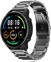 Strap-it Titanarmband - Kompatibel mit Xiaomi Mi Watch Armband Ersatzarmband Edelstahl - Titanium - Hochwertiges Material - für Smartwatch 22mm Armband Graphit