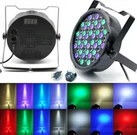 54 Reflektor LED oświetlenie sceniczne RGBW LED PAR 64 DMX 512 oświetlenie sceniczne oświetlenie imprezowe efekt świetlny romantyczna dyskoteka162W