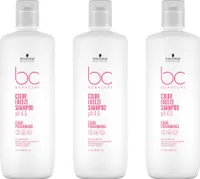 BC Bonacure Color Freeze Shampoo 3x1000 ml