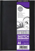 DALER-ROWNEY D482154600 Szkicownik - A6, 100 g/m², 110 kartek, klejony