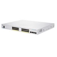 Cisco CBS250-24P-4G-EU, Managed, L2/L3, Gigabit Ethernet (10/100/1000), Rack-Einbau
