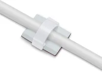 50er-Pack selbstklebende Kabelmanagement-Clips – schwarze Organizer für Schreibtisch und Wand, halten Sie Kabel zu Hause, im Büro oder im Auto ordentlich