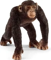 Schleich Wildes Leben Schimpanse A+ Tierfiguren Braun  Braun One Size