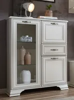Highboard Standschrank Anrichte Sideboard Beistellschrank Kommode "Valeria I"