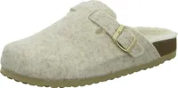 Home Comfort Damen-Pantoffel Grau-Weiß, Farbe:beige/schlamm, EU Größe:42