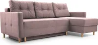 Ecksofa Sofa Couch DL-Klapp-System Schlaffunktion Bettkasten Vena 10 (Metro) Ausführung: RECHTS