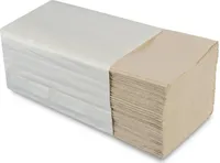 Papierhandtücher SOBSY - 1-lagig - natur - ZZ- V - Falz - 8000 Falthandtücher