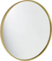 Fragix Boston Spiegel Rund - Gold - Metallrahmen - Ø60cm