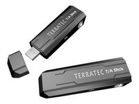 Terratec CINERGY T/A Stick, Dongle, Schwarz, USB 2.0, 2GHz, AV, S-Video
