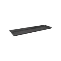 elho green basics balkon Untersetzer 50cm - lebhaft schwarz