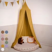 Hochwertiger Baldachin Betthimmel für Baby- und Kinderbetten