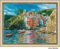 Riolis Kreuzstich-Set "Ligurien", Zählmuster