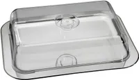 CHG Frischhalteplatte mit Frischhaltehaube, ca. 42 x 31 x 8,5 cm, Edelstahl