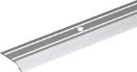 alfer Abschlussprofil 1 m, 30 x 5 mm Aluminium eloxiert silber