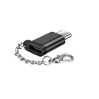 Micro USB zu USB-C Adapter - schwarz