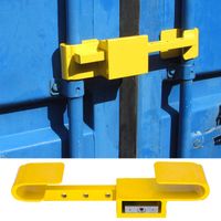 Container Schloss Sicherheitsschloss Diebstahlschutz Bügelschloss 4 Schlüssel