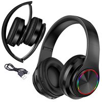 Gaming Headset für PC PS5 Playstation PS4 Xbox Series X S Xbox ONE Nintendo Switch Laptop drahtlos Stereo-Sound Bluetooth mit Microphone