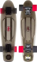 Nijdam 22,5'' skateboard transparentní černý