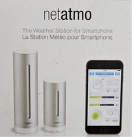 Netatmo Smarte Wetterstation WLAN, Funk, Innen- & Außensensor, Vorhersage