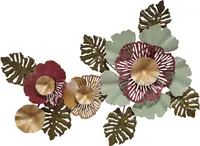 abc HOME | Wanddeko Blumen | 99 cm B